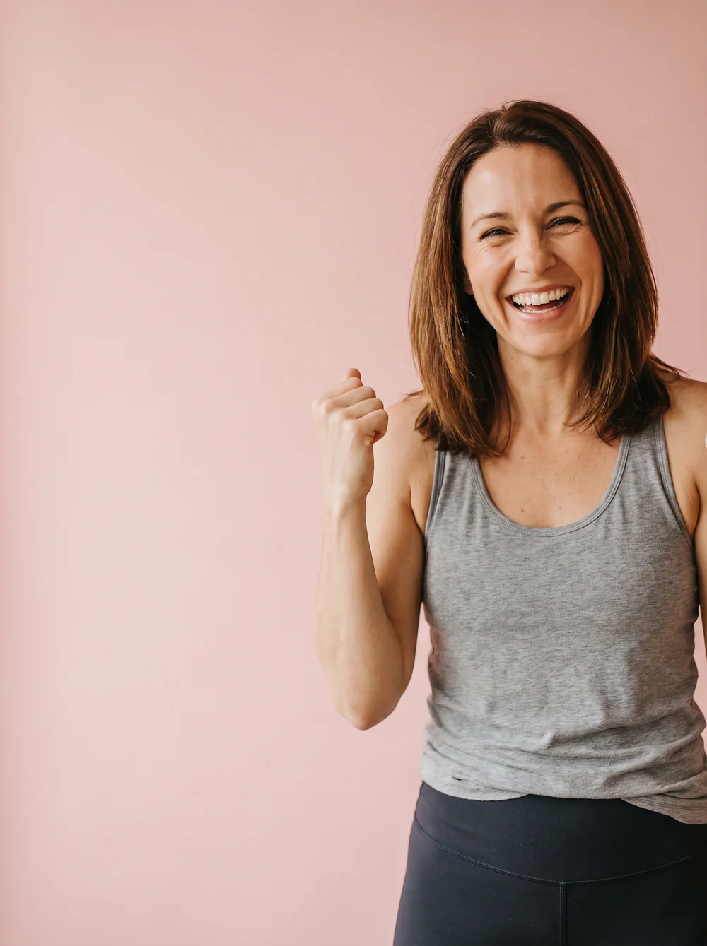 A happy Peak Wellness patient